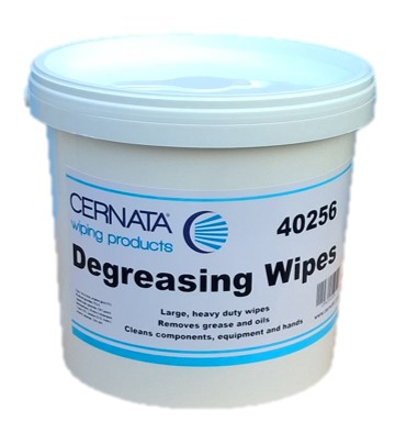 CERNATA General Degreasing Wipes Tub of 100